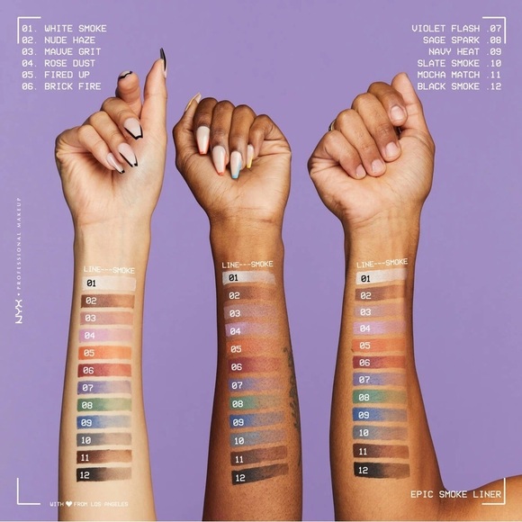 3/$10 NYX 10 Slate Smoke Epic Smoke Liner All In One Smokey Eyeliner Stick - Picture 5 of 5